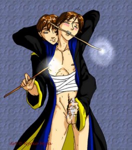 Rating: Explicit Score: 0 Tags: 2boys blush blushing cloak closed_eyes clothed clothing eddie_carmichael gay handjob handjob_from_behind harry_potter justin_finch-fletchley magic male male_only nyoko-mwa partially_clothed penis reach_around rule34 standing wand wizard yaoi User: bunchy7s