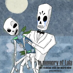 Rating: Explicit Score: 0 Tags: ambiguous_gender grim_fandango korokuro lola_(grim_fandango) manny_calavera rule34 tagme User: bunchy7s