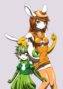 Rating: Safe Score: 0 Tags: 2013 absurd_res anthro armwear breasts clothed clothing dress duo e621 elbow_gloves female gloves green_eyes green_hair grey_background hair handwear hi_res lagomorph legwear leporid long_hair looking_at_viewer mammal mirapony open_mouth orange_hair pink_nose rabbit red_eyes simple_background smile standing stockings tight_clothing under_boob white_body white_skin User: bunchy7s Rating: Safe Score: 0 Tags: 2013 absurd_res anthro armwear breasts clothed clothing dress duo e621 elbow_gloves female gloves green_eyes green_hair grey_background hair handwear hi_res lagomorph legwear leporid long_hair looking_at_viewer mammal mirapony open_mouth orange_hair pink_nose rabbit red_eyes simple_background smile standing stockings tight_clothing under_boob white_body white_skin User: bunchy7s