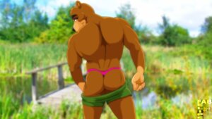 Rating: Questionable Score: 0 Tags: 2011 5_fingers anthro bear biceps big_muscles biped black_nose bottomwear bottomwear_down brown_bear brown_body brown_skin butt clothed clothing e621 fabfelipe fingers fur grizzly_bear looking_at_viewer looking_back male mammal muscular muscular_anthro muscular_male outside pants pants_down partially_clothed rear_view shorts smile solo standing thong topless underwear undressing ursine User: bunchy7s Rating: Questionable Score: 0 Tags: 2011 5_fingers anthro bear biceps big_muscles biped black_nose bottomwear bottomwear_down brown_bear brown_body brown_skin butt clothed clothing e621 fabfelipe fingers fur grizzly_bear looking_at_viewer looking_back male mammal muscular muscular_anthro muscular_male outside pants pants_down partially_clothed rear_view shorts smile solo standing thong topless underwear undressing ursine User: bunchy7s