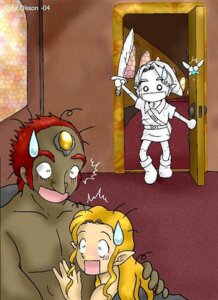 Rating: Explicit Score: 0 Tags: anna_olson artist_name blonde_hair blush caught_in_the_act fairy fairy_(zelda) female funny ganondorf ganondorf_(ocarina_of_time) holding_sword humor link link_(ocarina_of_time) long_blonde_hair long_hair navi nintendo ocarina_of_time princess_zelda red_hair rule34 sweatdrop sword the_legend_of_zelda villain_on_heroine zelda_(ocarina_of_time) User: bunchy7s