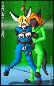 Rating: Explicit Score: 0 Tags: anthro ball_gag bdsm black_body black_fur black_tail blonde_hair blush bodysuit bondage bound breasts circuit_(character) clothing crotch_rope domestic_cat duo e621 felid feline felis female footwear fur gag gagged genitals hair halter hands_behind_back harness harness_ball_gag harness_gag lagomorph legwear leporid mammal muzzle_(object) nariklei nipple_tape orange_hair pasties penetration pussy_floss rabbit restraints rope rope_bondage sex_toy skinsuit socks spandex spread_legs spreader_bar spreading suspension tail tape tight_clothing toeless_footwear toeless_socks tongue tydrian vaginal vibrator vulva white_body white_fur User: bunchy7s