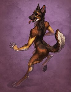 Rating: Safe Score: 0 Tags: 2013 4_toes 5_fingers abstract_background anthro biped black_body black_fur black_lips black_pawpads breasts brown_body brown_fur canid canine canis digital_media_(artwork) digitigrade distracting_watermark domestic_dog e621 fangs feet female fingers fur german_shepherd herding_dog katie_hofgard lips looking_at_viewer looking_back mammal nude open_mouth orange_eyes pastoral_dog pawpads paws simple_background solo standing tail teeth toes tongue tongue_out watermark User: bunchy7s