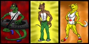 Rating: Safe Score: 0 Tags: 2:1 anthro belt boots bottomless bottomwear clothed clothing coorojaden digitigrade disc_jockey domestic_cat e621 felid feline felis female footwear group guiseppi_mouse lionel_lizard lizard male mammal mouse murid murine muscular pants record_player reptile rodent sandals sasha_cat_(rollercoasterviper59) scalie shirt shoes sneakers tail topless topwear wristband User: bunchy7s