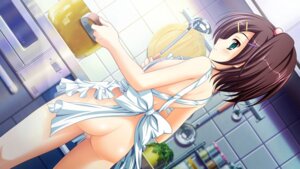 Rating: Explicit Score: 0 Tags: ass brown_hair character_request cooking female green_eyes hair_bobbles hair_ornament kurokawa_shizuku long_hair naked_apron nipples ren'ai_kateikyoushi_rurumi_coordinate! rule34 smile source_request User: bunchy7s