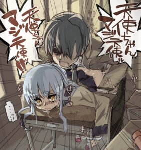 Rating: Explicit Score: 0 Tags: 1boy 1girls ahe_gao akai_hidebu angel_beats! bent_over_desk bent_over_table blue_hair bondage bound_to_desk classroom colored desk desk_bondage doggy_style empty_eyes female femsub from_behind fucked_silly immobilization male maledom on_desk on_stomach on_table otonashi_yuzuru rape restrained rule34 saliva school_uniform sex straight table tachibana_kanade text translation_request uwabaki yellow_eyes User: bunchy7s