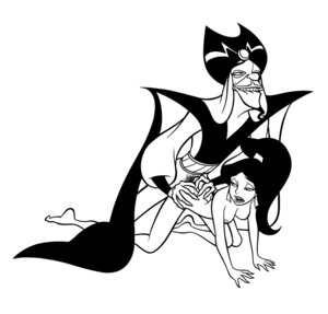 Rating: Explicit Score: 0 Tags: aladdin all_fours ambiguous_penetration anal anal_sex arabian ass ass_grab brainiacx brunette dark-skinned_female dark_skin disney disney_princess doggy_style evil_queen_jasmine female greyscale human jafar male male_focus monochrome nipples princess_jasmine royalty rule34 small_ass straight User: bunchy7s
