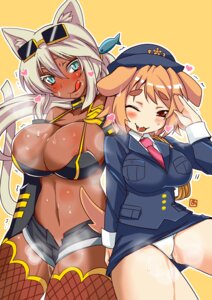 Rating: Explicit Score: 0 Tags: :q animal_ears aoi_manabu bikini_top blue_eyes blush breasts breath brown_hair cat_ears cat_tail choker dark_skin dog_ear dog_tail female fish fishnets hat heart huge_breasts kaiten_muten-maru komai_(kaiten_muten-maru) long_hair multiple_females multiple_girls panties police police_uniform pussy pussy_juice rule34 shamu_meruruusa short_hair shorts tail thighhighs tongue underwear uniform unzipped white_hair white_panties wink yellow-framed_glasses User: bunchy7s