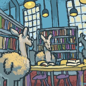 Rating: Safe Score: 0 Tags: 1:1 ambiguous_gender book camelid chair desk detailed_background duo_focus e621 feral fluffy fluffy_tail fur furniture group inside library llama low_res mammal oce quadruped shaded table tail User: bunchy7s Rating: Safe Score: 0 Tags: 1:1 ambiguous_gender book camelid chair desk detailed_background duo_focus e621 feral fluffy fluffy_tail fur furniture group inside library llama low_res mammal oce quadruped shaded table tail User: bunchy7s
