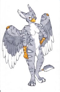 Rating: Questionable Score: 0 Tags: 2010 4_toes accessory anthro avian barefoot beak biped breasts claws e621 feathered_wings feathers feet female fur furgonomics gel_(artist) grey_body grey_feathers grey_fur gryphon hand_on_hip jewelry looking_at_viewer marker_(artwork) mythological_avian mythological_creature mythology non-mammal_breasts orange_eyes ring simple_background solo spread_wings tail tail_accessory tail_jewelry tail_ring tail_tuft toes traditional_media_(artwork) tuft white_background white_body white_feathers white_fur wings User: bunchy7s