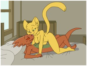 Rating: Explicit Score: 0 Tags: 2girls all_fours anthro argonian bed bethesda_game_studios border breasts domestic_cat duo e621 edit eye_contact featureless_breasts felid feline felis female female/female female_only fur furniture furry inside interspecies katia_managan khajiit licking looking_at_another lying mammal microsoft nude oblivion on_back on_bed pillow prequel prequel_adventure quill-weave raised_tail rule34 scalie tail the_elder_scrolls third-party_edit tongue tongue_out unknown_artist video_games white_border yuri User: bunchy7s