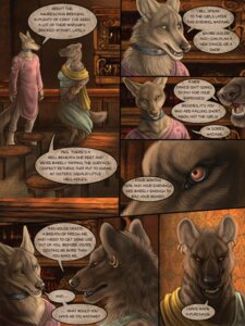 Rating: Questionable Score: 0 Tags: 3:4 alectorfencer amon_(rukis) anthro barefoot biped black_nose candle canid canine canis clothed clothing collar comic dialogue digital_media_(artwork) domestic_dog duo e621 ear_piercing ear_ring english_text feet female fully_clothed fur furniture hyena inside mammal manjusha_immar metal_collar open_mouth piercing red_lantern ring_piercing rukis spotted_hyena standing stool tail tan_body tan_fur teeth text yellow_clothing User: bunchy7s