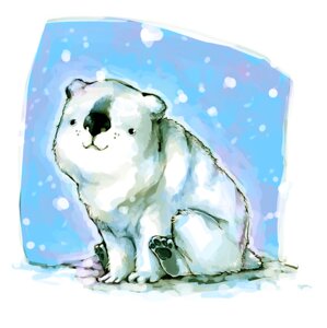 Rating: Safe Score: 0 Tags: ambiguous_gender bear black_nose blue_eyes e621 fur mammal outside polar_bear simple_background sitting smile snow snowing solo toony ursine white_body white_fur znuese User: bunchy7s