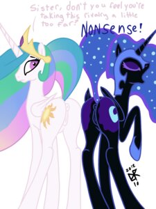 Rating: Explicit Score: 0 Tags: 2012 3:4 anus black_body black_feathers crown cutie_mark dialogue digital_media_(artwork) duo e621 english_text equid equine feathered_wings feathers female female/female feral friendship_is_magic genitals hair hasbro headgear hi_res horn ldr mammal multicolored_hair my_little_pony mythological_creature mythological_equine mythology nightmare_moon_(mlp) nude princess princess_celestia_(mlp) quadruped royalty sibling_(lore) sister_(lore) sisters_(lore) tail text uncomfortable vulva white_body white_feathers winged_unicorn wings User: bunchy7s