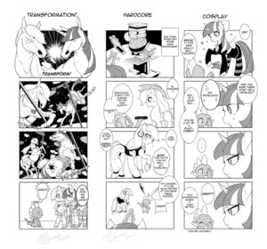 Rating: Safe Score: 0 Tags: 4koma applejack_(mlp) bit_gag blindfold clothing comic cosplay dragon e621 ear_piercing earth_pony english_text equid equine female feral fishine friendship_is_magic fur gag hair hasbro hat headgear headwear horn horse humor male mammal monochrome my_little_pony mythological_creature mythological_equine mythological_scalie mythology panty_anarchy panty_and_stocking_with_garterbelt piercing pony punishment scalie spike_(mlp) stocking_anarchy suggestive tail text twilight_sparkle_(mlp) unicorn User: bunchy7s