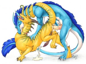 Rating: Explicit Score: 0 Tags: 2009 4_toes anal anal_penetration asian_mythology bite blue_body blue_hair bodily_fluids claws countershading cum cum_in_ass cum_inside cum_while_penetrated cumshot dewclaw dragon duo e621 east_asian_mythology eastern_dragon ejaculation erection eyes_closed feet feral feral_on_feral from_behind_position fur genital_fluids genitals hair hands-free horn licking long_penis male male/male male_penetrated male_penetrating male_penetrating_male mane mythological_creature mythological_scalie mythology neck_bite nude open_mouth orgasm penetration penis prehensile_tail scalie sex side_view simple_background step_pose step_position stripes taen tail tail_tuft tail_wraps throat_biting toe_claws toes tongue tongue_out traditional_media_(artwork) tuft white_background wraps yellow_body User: bunchy7s