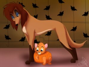 Rating: Safe Score: 0 Tags: absurd_res canid canine canis disney domestic_cat domestic_dog duo e621 felid feline felis female feral halloween hi_res holidays hunting_dog male mammal oliver_(disney) oliver_and_company rita_(disney) saluki sighthound tabby_cat unavailable_at_source wickedlyrita young young_feral User: bunchy7s