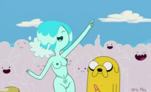 Rating: Explicit Score: 0 Tags: 3_fingers adventure_time anthro areolae belly_chain black_eyes black_nose blue_skin breasts canine carroll_(adventure_time) closed_eyes clouds dog elemental female furry gesture hair_over_one_eye hairless_pussy happy jake_the_dog male mammal medium_breasts mole_(artist) navel nipples nude open_mouth outdoors penis pointing public pussy rule34 short_hair smile tagme water water_hair water_nymph yellow_fur User: bunchy7s