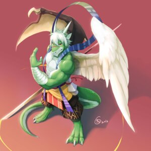 Rating: Safe Score: 0 Tags: 1:1 2012 abs anthro arm_wraps barazoku biceps clothed clothing dragon e621 feathered_dragon feathered_scalie feathered_wings feathers flexing grey_hair hair horn male melee_weapon membrane_(anatomy) membranous_wings mismatched_wings muscular muscular_anthro muscular_male mythological_creature mythological_scalie mythology null-ghost pecs pose red_eyes sash scalie scar scarf solo sword tail topless weapon wings wraps User: bunchy7s