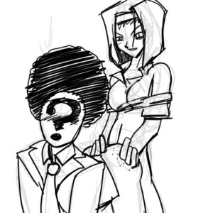 Rating: Explicit Score: 0 Tags: 1boy 1futa afro ass ass_grab cowboy_bebop faye_valentine futa_on_male futanari intersex male rule34 white_background User: bunchy7s