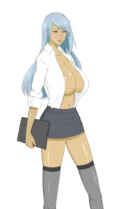 Rating: Explicit Score: 0 Tags: black_legwear black_thighhighs blush breasts clipboard code_geass dress_shirt female hazel_eyes highres huge_breasts long_hair midriff miniskirt nipple_slip nipples open_clothes open_shirt rule34 setagaya_(pixiv2347569) shirt silver_hair skirt solo sweat thighhighs villetta_nu white_shirt yellow_eyes User: bunchy7s