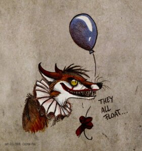Rating: Safe Score: 0 Tags: 2010 alternate_species balloon canid canine clown cosplay culpeofox e621 english_text feral fox furrification inflatable it_(stephen_king) male mammal pennywise_the_dancing_clown solo stephen_king_(copyright) teeth text whiskers User: bunchy7s Rating: Safe Score: 0 Tags: 2010 alternate_species balloon canid canine clown cosplay culpeofox e621 english_text feral fox furrification inflatable it_(stephen_king) male mammal pennywise_the_dancing_clown solo stephen_king_(copyright) teeth text whiskers User: bunchy7s