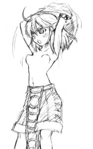 Rating: Explicit Score: 0 Tags: 1girls artist_request breasts clothing female monochrome novice ragnarok_online rule34 sketch small_breasts solo undressing User: bunchy7s