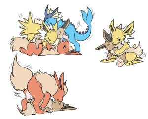 Rating: Explicit Score: 0 Tags: eevee eeveelution female feral feral_on_feral flareon fur furry_ears furry_tail jolteon male pok&eacute;mon_(species) pokemon pokemon_(species) ratbutts rule34 simple_background size_difference tail vaporeon User: bunchy7s