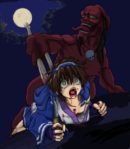 Rating: Explicit Score: 0 Tags: beige_skin bleeding blood blood_stain bloody_clothes breasts brown_eyes brown_hair clothes color female front_view gore hair human injury interspecies knife male moon mouth night open_eyes open_mouth outdoors puncture rimururu rule34 samurai_shodown short_hair skull small_breasts stabbing stained_clothes tongue wound youkai_kusaregedo User: bunchy7s