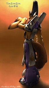 Rating: Safe Score: 0 Tags: 2001 ambiguous_gender anthro bandai_namco biped black_sclera canid canine clothed clothing digimon digimon_(species) e621 karabiner looking_back mammal solo standing tail taomon User: bunchy7s Rating: Safe Score: 0 Tags: 2001 ambiguous_gender anthro bandai_namco biped black_sclera canid canine clothed clothing digimon digimon_(species) e621 karabiner looking_back mammal solo standing tail taomon User: bunchy7s