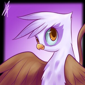 Rating: Safe Score: 0 Tags: 1:1 avian beak brown_body brown_eyes brown_feathers e621 echowolf800 feathered_wings feathers female feral friendship_is_magic gilda_(mlp) gryphon hasbro my_little_pony mythological_avian mythological_creature mythology purple_body purple_feathers solo tail white_body white_feathers wings User: bunchy7s