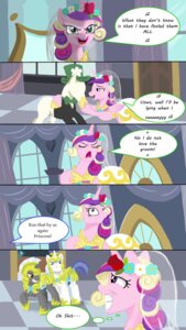 Rating: Safe Score: 0 Tags: 2012 9:16 armor arthropod blue_eyes bow_(feature) bow_tie changeling_(mlp) clothing comic dress e621 english_text equid equine fail feathered_wings feathers female feral friendship_is_magic green_eyes group hair hasbro hat headgear headwear hi_res horn inside iraecoal male mammal mannequin multicolored_hair my_little_pony mythological_creature mythological_equine mythology pink_body pink_feathers princess_cadance_(mlp) purple_eyes quadruped queen_chrysalis_(mlp) royal_guard_(mlp) singing tail text unicorn wedding_dress wedding_veil winged_unicorn wings yellow_eyes User: bunchy7s