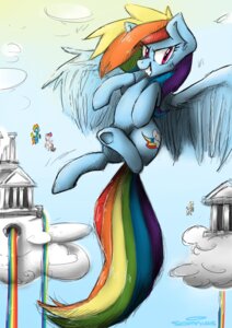 Rating: Safe Score: 0 Tags: absurd_res blonde_hair blossomforth_(mlp) blue_body blue_feathers blue_fur building cloud cloudsdale cutie_mark derpy_hooves_(mlp) e621 equid equine feathered_wings feathers female flying friendship_is_magic fur green_hair group hair hasbro hi_res looking_at_viewer mammal multicolored_hair multicolored_tail my_little_pony mythological_creature mythological_equine mythology orange_hair outside pegasus purple_eyes purple_hair rainbow rainbow_dash_(mlp) rainbow_hair rainbow_tail sky skyscape somnias spitfire_(mlp) spread_wings tail two_tone_hair wings wonderbolts_(mlp) User: bunchy7s