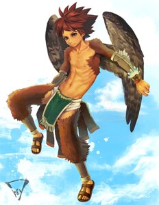Rating: Safe Score: 0 Tags: animal_humanoid athletic athletic_humanoid athletic_male avian avian_humanoid bare_chest bottomwear brown_eyes clothed clothing cloud collarbone crotch_lines e621 feathered_wings feathers feet flying footwear front_view full-length_portrait humanoid humanoid_feet kiske_7key loincloth looking_at_viewer male navel nipples outside plantigrade portrait pose sandals shoes sky skyscape solo split_form ventral_groove winged_humanoid wings User: bunchy7s