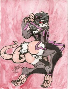 Rating: Explicit Score: 0 Tags: 2013 albino anthro backsack balls butt clothed clothing corset crossdressing e621 femboy fur genitals grimmicookie half-erect humanoid_genitalia humanoid_penis legwear lingerie looking_at_viewer male mammal marker_(artwork) mixed_media murid murine painting_(artwork) penis pink_body pink_fur presenting rat red_eyes ribbons rodent simple_background solo stockings topwear traditional_media_(artwork) traditional_painting_(artwork) traditional_watercolor_(artwork) vel_valentine_(strawberrycrux) watercolor_(artwork) white_body white_fur User: bunchy7s