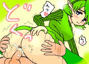 Rating: Explicit Score: 0 Tags: 1boy 1girls blue_eyes clothing cum female green_hair hairband kokiri male nintendo ocarina_of_time penis pointy_ears rule34 saria sex short_hair straight_hair the_legend_of_zelda User: bunchy7s