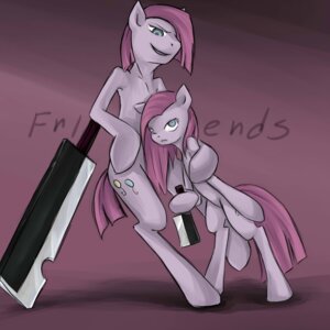Rating: Safe Score: 0 Tags: 1:1 2013 blue_eyes crossgender cutie_mark dual_persona duo e621 earth_pony english_text equid equine female friendship_is_magic fur hair hair_over_eye hasbro hi_res horse insanitylittlered knife long_hair looking_at_viewer male mammal my_little_pony one_eye_obstructed pink_body pink_fur pink_hair pinkamena_(mlp) pinkie_pie_(mlp) pony square_crossover straight_hair tail text zanbato User: bunchy7s