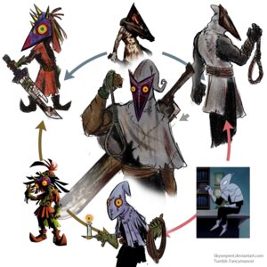 Rating: Safe Score: 0 Tags: 1:1 candlejack crossover e621 for_a_head freakazoid! fusion great_knife_(silent_hill) group hexafusion hi_res humanoid konami majora majora's_mask majora's_mask_(item) male mammal mask melee_weapon monster monstrous_humanoid nintendo noose not_furry object_head official_art pyramid_head reference_image rope screencap silent_hill skull_kid_(character) skull_kid_(species) skyserpent sword the_legend_of_zelda weapon User: bunchy7s