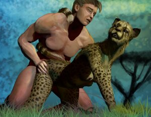 Rating: Explicit Score: 0 Tags: 6_breasts all_fours anthro black_nose breasts bruce_(hattonslayden) cheetah doggystyle duo e621 fangs felid feline female female_penetrated from_behind_position grass half-closed_eyes hattonslayden human human_on_anthro interspecies kota_(hattonslayden) male male/female male_penetrating male_penetrating_female mammal multi_breast narrowed_eyes nipples nude penetration plant prehensile_tail sex supernumerary_breasts tail tail_wraps teeth tree whiskers wraps User: bunchy7s