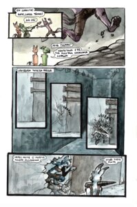 Rating: Safe Score: 0 Tags: anthro barefoot biped canid canine clothed clothing comic dialogue drill e621 feet female finnish_text fox inside long_ears male mammal minna_sundberg pahistenlistijat pawpads paws sound_effects speech_bubble tail text topless translated unavailable_at_source User: bunchy7s