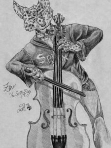 Rating: Safe Score: 0 Tags: anthro bow_(stringed_instrument) bowed_string_instrument canid canine canis cello clothed clothing collar daelyhelaxon domestic_dog e621 fully_clothed greyscale hoodie male mammal monochrome music musical_instrument playing_music solo spots string_instrument topwear User: bunchy7s