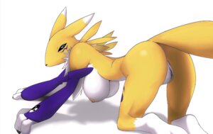 Rating: Explicit Score: 0 Tags: all_fours anthro areola armwear bandai_namco big_areola big_breasts big_butt black_nose black_sclera breasts butt canid canine chest_tuft claws clothing countershading detached_sleeves digimon digimon_(species) e621 female fur furano genitals green_eyes half-closed_eyes hanging_breasts looking_at_viewer looking_back mammal mostly_nude multicolored_body multicolored_fur narrowed_eyes nipples pose presenting presenting_hindquarters presenting_vulva renamon side_boob side_view simple_background solo tail tuft two_tone_body two_tone_fur vulva white_background white_body white_ears white_fur yellow_body yellow_ears yellow_fur yellow_tail yin_yang User: bunchy7s