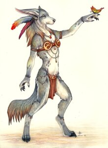 Rating: Safe Score: 0 Tags: 2013 4_toes 5_fingers accessory acrylic_painting_(artwork) anklet anthro arthropod big_ears biped black_claws black_nose black_pawpads bottomwear bracelet brown_hair brown_tail_tip butterfly canid canine cedarwolf claws clothed clothed_anthro clothed_female clothing digitigrade dipstick_tail e621 feather_in_hair feathers feet female female_anthro finger_claws fingerpads fingers full-length_portrait fur gradient_hair grey_body grey_fur grey_hair hair hair_accessory inner_ear_fluff insect jewelry lepidopteran loincloth loose_feather mammal markings mouth_closed multicolored_body multicolored_fur multicolored_hair necklace painting_(artwork) pawpads portrait skimpy solo standing tail tail_markings three-quarter_view toe_claws toes traditional_media_(artwork) traditional_painting_(artwork) tribal tuft two_tone_hair white_body white_fur white_inner_ear_fluff yellow_eyes User: bunchy7s