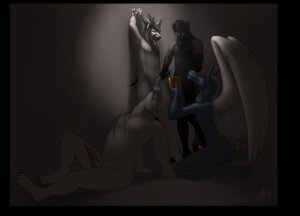 Rating: Explicit Score: 0 Tags: anthro balls bear black_border bodily_fluids border bound chain chained container cum cup dark demon e621 erection feathered_wings feathers genital_fluids genitals goblet group handjob hi_res ictonychine kneeling loonertick lunaria_(misstengu) male male/male mammal marbled_polecat misstengu mustelid musteline navel penile penis penis_milking polecat_(mustelid) raised_arm sex shawndlohawk sitting standing wings User: bunchy7s Rating: Explicit Score: 0 Tags: anthro balls bear black_border bodily_fluids border bound chain chained container cum cup dark demon e621 erection feathered_wings feathers genital_fluids genitals goblet group handjob hi_res ictonychine kneeling loonertick lunaria_(misstengu) male male/male mammal marbled_polecat misstengu mustelid musteline navel penile penis penis_milking polecat_(mustelid) raised_arm sex shawndlohawk sitting standing wings User: bunchy7s