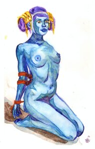 Rating: Explicit Score: 0 Tags: 1girls 2d alien alien_girl alien_humanoid arms_behind_back barefoot big_lips blue-skinned_female blue_body blue_skin bondage bound_wrists breasts clone_wars completely_nude eyelashes feet female female_only femsub forced gold_(metal) hair_ornament headgear headgear_only humanoid kneeling lips medium_breasts nipples nude nude_female nudity open_eyes pantoran purple_hair riyo_chuchi rope rope_bondage rule34 side_view simple_background solo star_wars submissive sw-ave white_background yellow_eyes User: bunchy7s