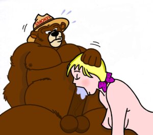 Rating: Explicit Score: 0 Tags: bear breasts brown_fur fellatio female human interspecies male penis rule34 sex smokey_the_bear straight tagme wolfwood zoophilia User: bunchy7s Rating: Explicit Score: 0 Tags: bear breasts brown_fur fellatio female human interspecies male penis rule34 sex smokey_the_bear straight tagme wolfwood zoophilia User: bunchy7s