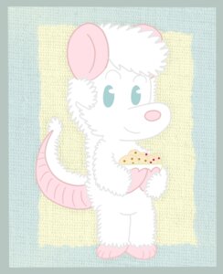 Rating: Safe Score: 0 Tags: abstract_background ambiguous_gender american_opossum anthro blue_eyes bowl container cookie e621 food hair hybrid looking_at_viewer lusopakak mammal marsupial mephitid pattern_background pink_body pink_skin quench_(character) simple_background skunk smile solo tail textured_background white_hair User: bunchy7s