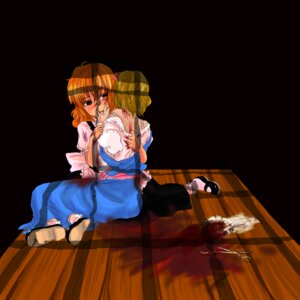 Rating: Explicit Score: 0 Tags: 2girls alice_margatroid amputee blonde_hair blood female gore guro hug kuronoa marisa_kirisame multiple_females multiple_girls rule34 severed_finger short_hair sitting touhou yuri User: bunchy7s