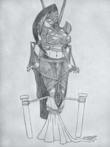 Rating: Explicit Score: 0 Tags: blindfold bondage breasts cleavage female gag gagged large_breasts long_hair monochrome oracle_of_ages raver1357 rule34 standing the_legend_of_zelda veran User: bunchy7s