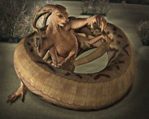 Rating: Safe Score: 0 Tags: 3d_(artwork) 5:4 ambiguous_gender anaconda apode boa_(snake) boinae chiron178 coiling detailed detailed_background digital_media_(artwork) draconcopode duo e621 in_heat legless looking_at_viewer multi_limb naga nude realistic reptile scalie serpentine snake snake_hood User: bunchy7s